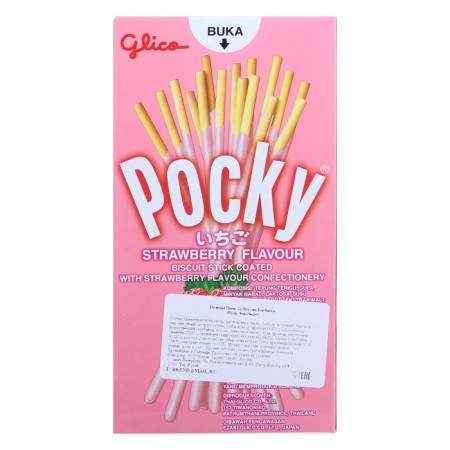 Pocky biscuit sticks with strawberries, 45 g-2