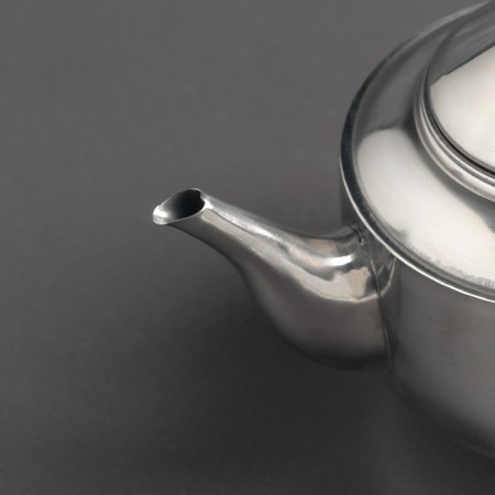 Alvaro stainless steel kettle, 500 ml, metal sieve, fixed handle-2