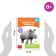 Books Set “Doman Cards. Animals of the continents ”, 6 pcs. 20 p.