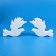 The blank of foam "pigeon", 13 x 1 cm, set 2 pieces