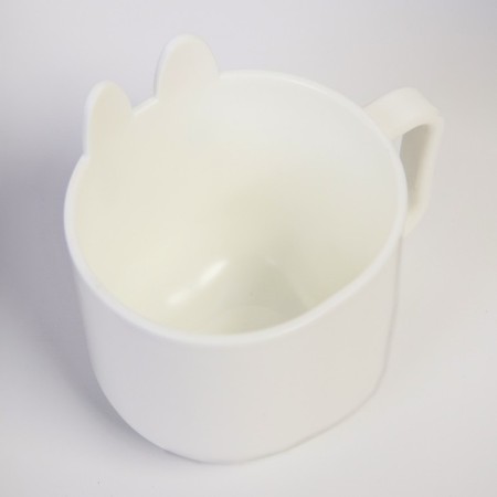 Children's mug 260 ml., "Bunny", white color-3