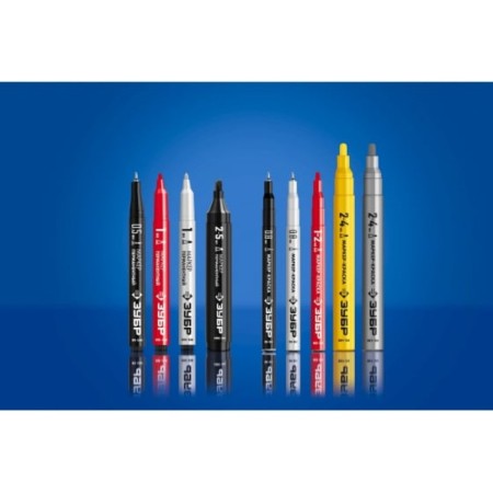 Marker bison professional 06323-2, permanent, wedge-shaped, black, 2-5 mm-3