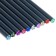 Pencil Chernographic hardness of the HB, the body is black, sharpened, with a rhinestone, mix