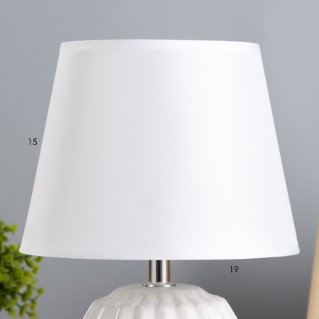 Table lamp "Favia" 1x40W E14 white 20x20x28 cm Risalux-2