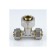 Aquasfera tee 7012-08, crimping, d = 32 x 20 x 32 mm, transition, brass