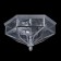 Ceiling Lamp Maytoni H356-CL-03-CH, 3CHE27, 60W, 30.4x35.2x19.2 cm, color chromium color