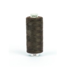 IDEAL 40/2 threads, length 366 m, color No. 549 brown, 10 pcs in units