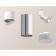 Ambrella Light, Techno, XM6325031, GU5.3, Polled Silver, White Color.