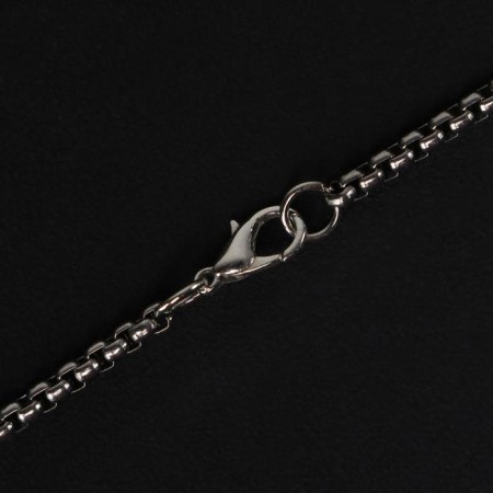 Pompeii pendulus “Pompeii” horns, red color in black silver, 70 cm-2