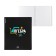 Subject notebook, 48 sheets, cage, algebra, Erichkrause "Inscription", Twin-Lalam Cardboard cover, OFSET BELICT 100%, info block
