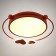 Lamp with PDU 1767/3 LED 50W 3000-6000k Dimmer Pink 48x54x6 cm Bayerlux