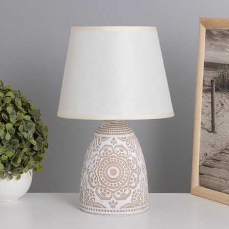 Table lamp "Zamir" 1x40W E14 cocoa 20x20x32cm