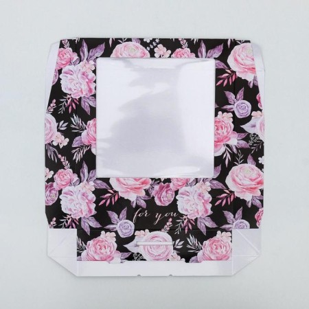 Confectionery packaging, a box with lamination "Tenderness", 20 x 20 x 4 cm-2