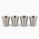 Stacks, February 23, set of 4 pcs 70 ml, 5.7 x 5.2 cm