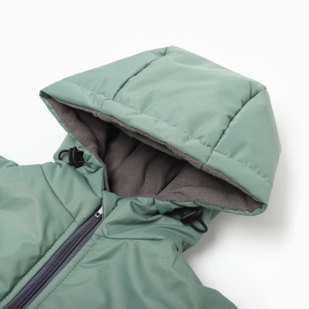 Demi-season dummy, the color is khaki-gray, height 74-80-1