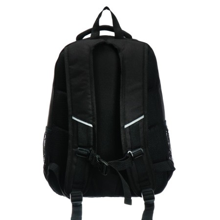 Youth backpack, 42 ​​x 31 x 13 cm, ergonomic back, Stavia "Champion", black-4