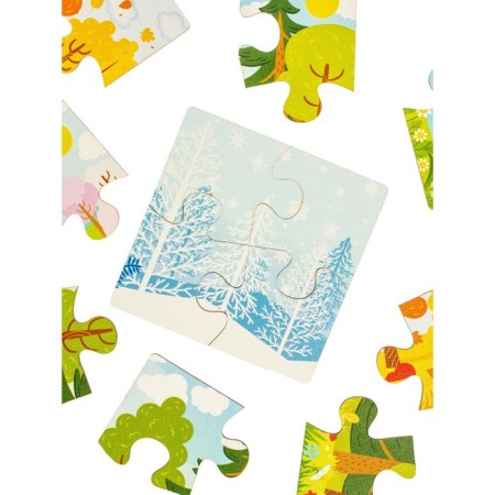 Puzzle for kids "Seasons" Size 1 picture: 10 × 10 × 1.4 cm-6