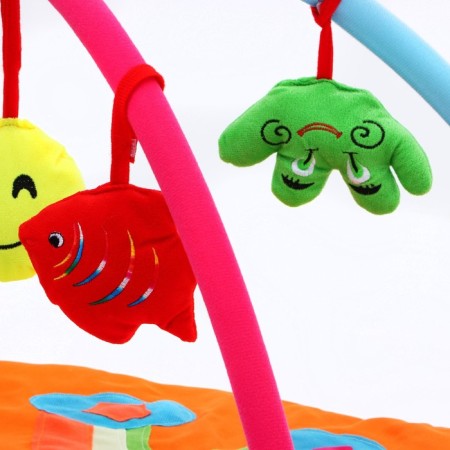 Developing rug with arcs "Travel", 85x85 cm, Baby me-10