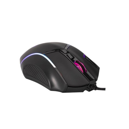 MARVO M653 mouse, game, wired, optical, RGB, 12800 dpi, USB, 1.6 m, black-4
