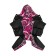 Combinasone for dogs (bitch), insulated, p. 32 (DS 32 cm, Osh 32 cm, OG 44-54 cm), raspberry 102683
