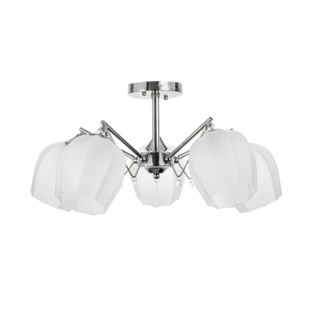 Miranda chandelier 5he27 40W chrome 59x59x26cm Bayerlux-3