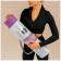 Sangh yoga-brush cover “Flower”, gray color