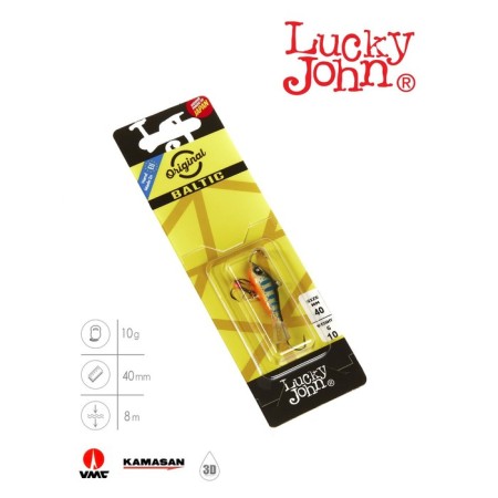 Balancir Lucky John Baltic 4 + tee, 4 cm, color 103, blister-4