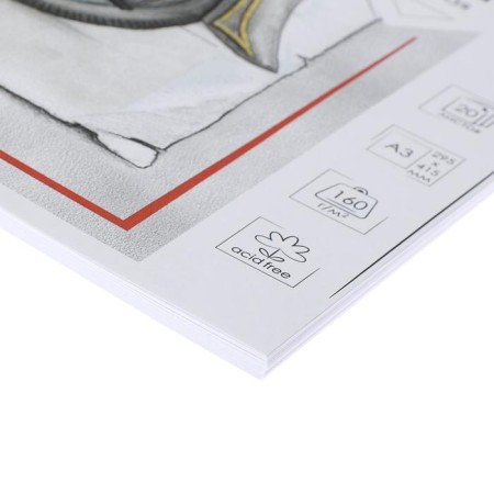 A3 drawing paper, 20 sheets Fine Line, individual packaging, 160 g/m2-1
