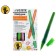 Outcracker handle for left -handed Devente Study Pen, node 0.7 mm, rubber holder, oil -based blueberries
