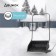 Plastic engine, bucket size 47 × 70 cm, metal bar, black