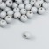 Beads for creativity tree "Gray" D-0.8 cm, set of 20 g