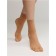 Women's socks with a compacted eye Elegant Tension Soft 20, size 23-25, color Natural