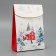 Folding box "House in the Winter Forest", 15 x 7 x 22 cm, New Year