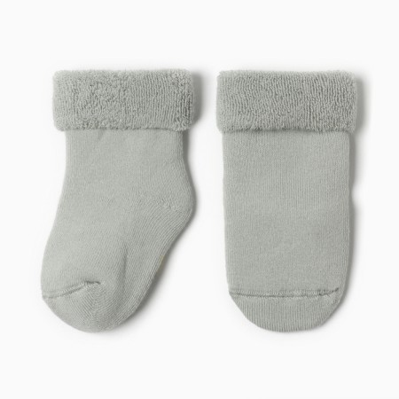 Noski children's terry, the color is light-olive, size 12