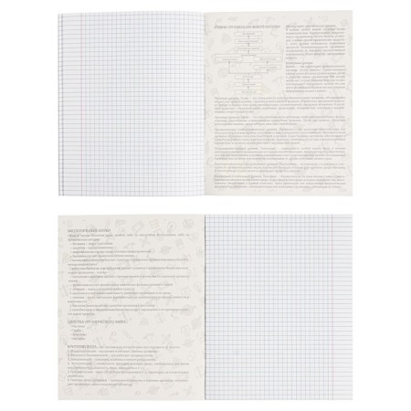 Subject Calligrata Top "Dark Marble", 48 sheets in a biology cage, with reference material, covering a shared cardboard, coating Soft-Touch with gold foil, offset block-1