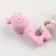 Premium chewing pier toy "Cow", 10.5 x 6.5 x 3.5 cm, pink