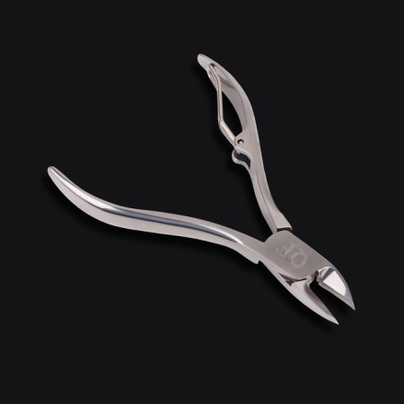 Pedicure nippers "Premium", 10.6 cm, blade length - 14 mm, on the blist, silver color-4