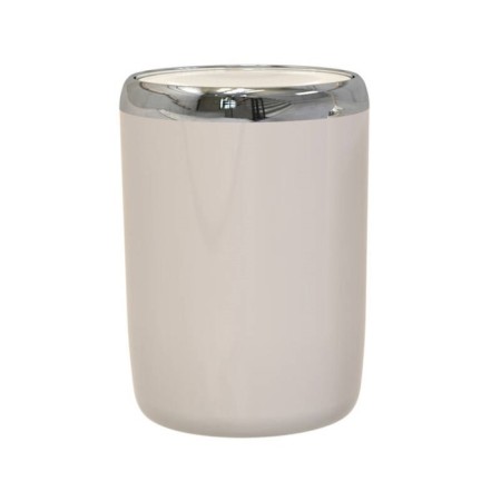Lima urn with a lid, d = 20, h = 25 cm, chrome-beige