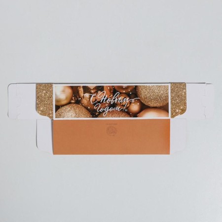 Folding box "New Year's balls" 18 x 5.5 x 5.5 cm., New Year-5
