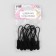 Poller for lightning, 2.5 cm, 6 × 0.8 cm, 10 pcs, black color