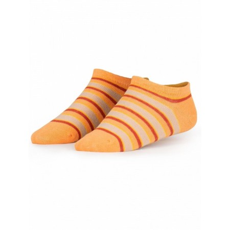 Socks for girls, size 14-16, orange color, amber-6