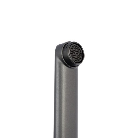 ACCOONA A71127AT bath mixer, single -leaf, pour 300 mm, shower set, black-3