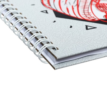 Sketchbook 40 sheets on the crest, 140 x 208, 100g/m2 "art", solid cover, matte lamination-2