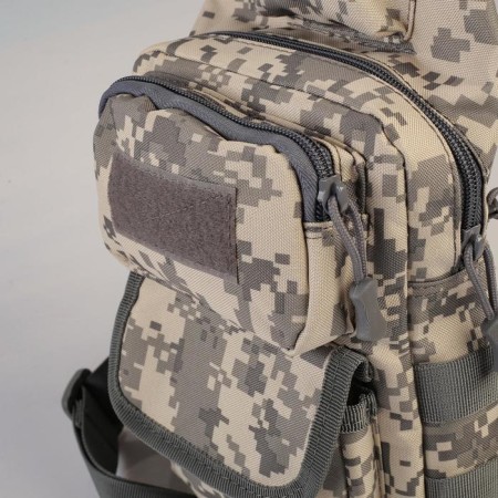 Tourist backpack "Adventure" male, nylon, camouflage mix-4