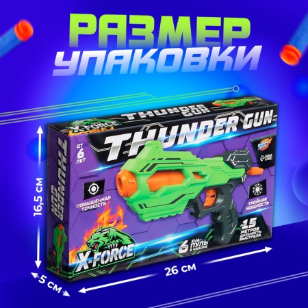 Thunder Gun blaster shoots soft bullets-1