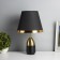 Table lamp "Jean" 1x40W E27 Black/Bronze 25x25x40cm