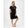 Night shirt female diva, size 54, black color