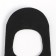 Male socks-abiderers, black color, size 25-27