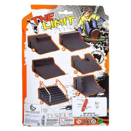 Set "Skate Park", Ramfa, Fingerboard, Mix-3