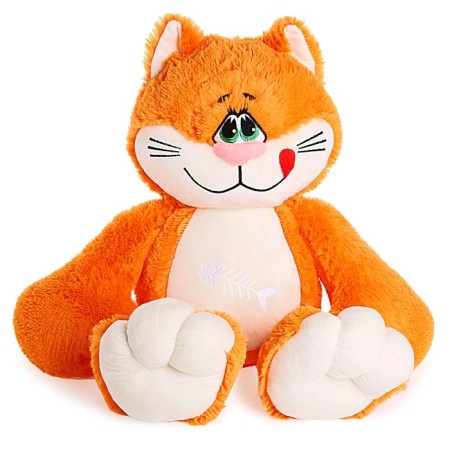 Soft toy "Cat Vaska", 80 cm, mix colors